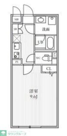 THE PALMS大島の物件間取画像